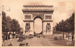 FRANCE - Paris -  Avenue Des Champs Elysées Et Arc De Triomphe De L'Etoile (1806-1836) - Carte Postale Ancienne - Champs-Elysées
