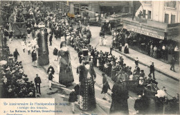 BELGIQUE - Anniversaire De L Independance Belge Cortege Des Géants - La Sultane, Le Sultan - Carte Postale Ancienne - Bruxelles-ville