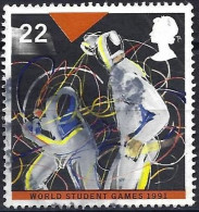 Great Britain 1991 - Mi 1341 - YT 1547 ( Fencing ) - Fencing