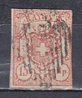 Nr 23 Gestempeld Cote 125,00 - 1843-1852 Federal & Cantonal Stamps