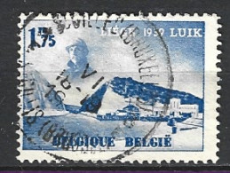 BELGIQUE. N°487 Oblitéré De 1938. Exposition De Liège. - Sonstige & Ohne Zuordnung