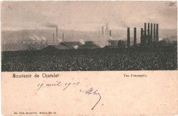 CPA Carte Postale Belgique Châtelet Souvenir Vue D'ensemble 1902 VM74375ok - Chatelet