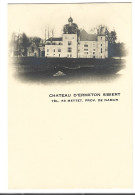 Belgique  -  Mettet -  Chateau  D'ermeton Dur Biert - Comte  H D'oultremont  Et Comtesse - Mettet