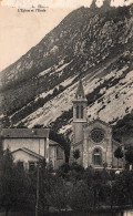 Beauregard-Baret (Drôme) L'Eglise Et L'Ecole - Carte C.L. De 1917 - Autres & Non Classés