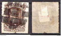 Brazil Used Stamp With Emperor Dom Pedro II From 1877 - Usati