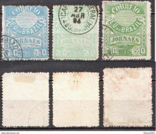 Brazil Used Set From 1890 - Used Stamps