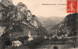 Beauregard-Baret (Drôme) Vue Générale Du Village, L'Eglise - Carte C.L. De 1917 De Romaine Cerclérat - Autres & Non Classés