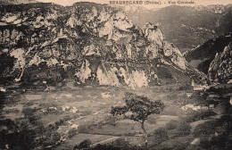Beauregard-Baret (Drôme) Vue Générale Du Village - Carte De 1918 De Romaine Cerclérat - Otros & Sin Clasificación