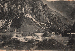 Beauregard-Baret (Drôme) Vue Générale Du Village, L'Eglise - Carte C.L. De 1917 De Romaine Cerclérat - Autres & Non Classés