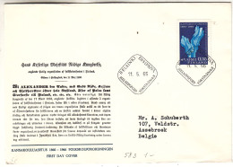 Finlande - Lettre FDC De 1966 - Oblit Helsinki - - Storia Postale