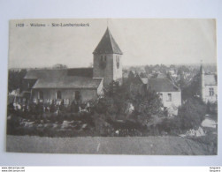 1928 Woluwe - Sint-Lambertuskerk REPRO !!!!!! Bedankkaart JP Van Erps Kandidaat Verkiezingen C.V.P. - Woluwe-St-Lambert - St-Lambrechts-Woluwe