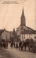 N°118398 -cpa Neuves Maisons -rue De Bruxelles Et L'église- - Neuves Maisons