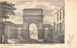 BELGIQUE - Le Vieux Bruxelles - La Porte Guillaume - Dos Non Divisé - Carte Postale Ancienne - Otros & Sin Clasificación