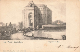 BELGIQUE - Le Vieux Bruxelles - La Porte De Hal - Dos Non Divisé - Carte Postale Ancienne - Altri & Non Classificati