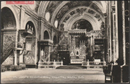 St John's Co-Cathedral, Valletta, Malta, 1958 - ABC Library RP Postcard - Malte