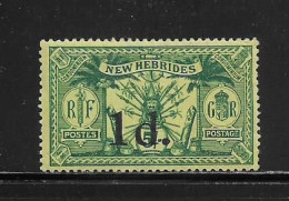 NOUVELLES HEBRIDES  ( DIV - 126 )  1920  N° YVERT ET TELLIER  N°  67  N* - Nuevos