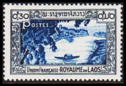 Delcampe - 1951. ROYAUME DU LAO. Views 0.30 P Hinged.  (Michel 3) - JF537866 - Laos