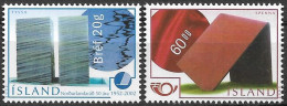 2002 Island  Mi. 1005-6  **MNH    NORDEN: Kunst Des 20. Jahrhunderts - Unused Stamps