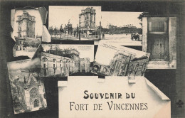Vincennes * Souvenir Du Fort * Caserne Militaire * Multivues - Vincennes