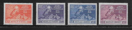 NOUVELLES HEBRIDES  ( DIV - 136 )  1949  N° YVERT ET TELLIER  N°  136/139  N* - Neufs