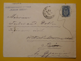 Q30 RUSSIE  LETTRE DEVANT  1923 MOSCOU A PARIS FRANCE  +AFF. FLAMBOYANT+++ - Storia Postale