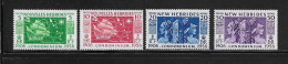 NOUVELLES HEBRIDES  ( DIV - 142 )  1956  N° YVERT ET TELLIER  N°  167/170  N** - Neufs