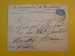 Q30 RUSSIE   LETTRE  1905  ST PETERSBOURG A NEUILLY  FRANCE  +10K +AFF. INTERESSANT+++ - Covers & Documents
