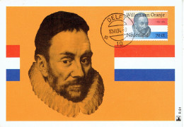 Herdenking Sterfdag Prins Willem Van Oranje In 1584 - Maximumkarten (MC)