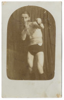 SPORT   BOXE (carte Photo) Un Boxeur  (G Carpentier ?) - Boxeo