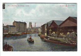 Leeds   River Aire From The Bridge - Leeds