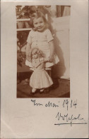 !  1914 Alte Fotokarte, Photo, Berlin Köpenick, Mädchen Mit Puppe - Koepenick