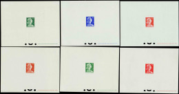 France épreuves Timbres D'usage Courant N°1009A/1011C  Marianne De Muller 6 épreuves De Luxe    - 1955-1961 Marianne Of Muller