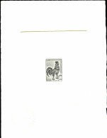 France épreuves Timbres D'usage Courant N°1331 .0,25 Coq De Decaris épreuve D'artiste Signée    - 1962-1965 Cock Of Decaris