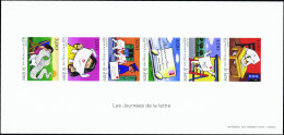 France Blocs Gommés N°3060/3065   Les Journées De La Lettre Bloc Gommé Collectif Qualité:** - Epreuves De Luxe