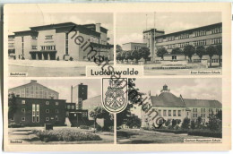 Luckenwalde - Stadtbad - Schulen - Verlag VEB Bild Und Heimat Reichenbach - Luckenwalde
