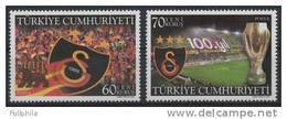 2005 TURKEY THE CENTENARY OF THE GALATASARAY SPORTS CLUB MNH ** - Clubs Mythiques