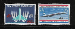 NOUVELLES HEBRIDES  ( DIV - 170 )  1968  N° YVERT ET TELLIER  N°  278/279    N** - Ungebraucht