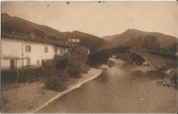 PONT DE SAINT ETIENNE DE BAIGORRY PYRENEES ATLANTIQUES EN 1930 - Saint Etienne De Baigorry