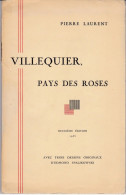 SEINE MARITIME VILLEQUIER PAYS DES ROSES (HAUTE NORMANDIE) DEDICACE DE L AUTEUR - Normandië