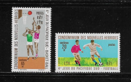 NOUVELLES HEBRIDES  ( DIV - 184 )  1971  N° YVERT ET TELLIER  N°  308/309    N** - Ongebruikt