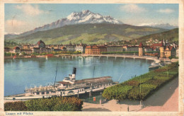 SUISSE - Lucerne - Platus - Carte Postale Ancienne - Lucerna