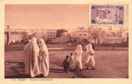 MAROC - Rabat - Femme Marocaines - Carte Postale Ancienne - Rabat