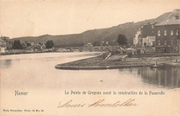 BELGIQUE - Namur - La Pointe De Grognon Avant La Construction De La Passerelle - Carte Postale Ancienne - Namen