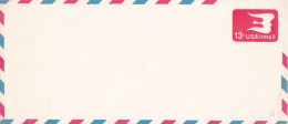 USA Unaddressed FDC 13c Airmail Postal Stationery Envelope MNH** - 1961-80