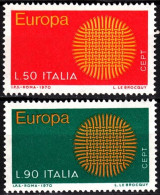 ITALY 1970 EUROPA. Complete Set, MNH - 1970