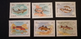 Lebanon. Liban 1968 Fauna Fish  MNH - Lebanon