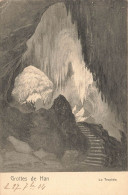 BELGIQUE - Grottes De Han - Le Trophée - Escaliers - Carte Postale Ancienne - Rochefort