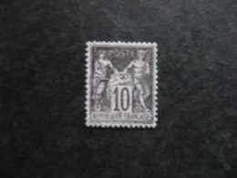 A). TB N° 103, Oblitéré. - 1898-1900 Sage (Type III)