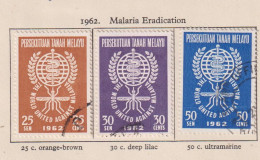 MALAYAN FEDERATION - 1962 Malaria Eradication Set As Scan - Federated Malay States