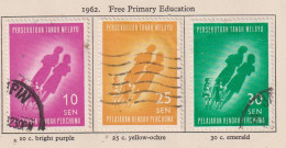 MALAYAN FEDERATION - 1962 Free Primary Education Set As Scan - Federated Malay States